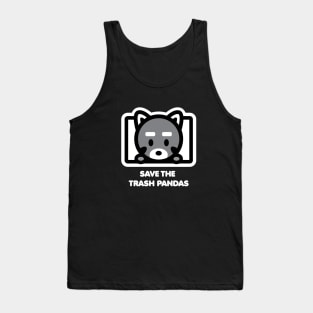 Raccoon Trash Panda Animal Lover Cute Mammal Paws Adorable Bambu Brand Tank Top